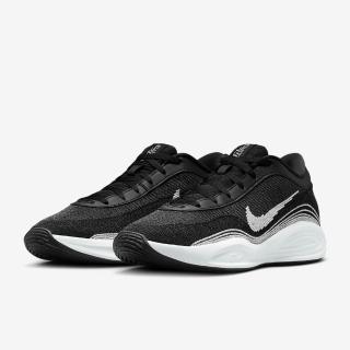 【NIKE 耐吉】籃球鞋 男鞋 女鞋 運動鞋 包覆 緩震 實戰鞋 G.T. HUSTLE ACADEMY EP 黑白 FJ7808-003(3B3593)