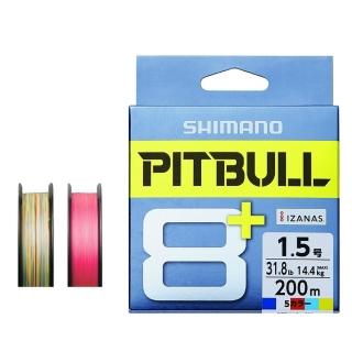 【SHIMANO】PITBULL 8股 PE線 200m LD-M61T