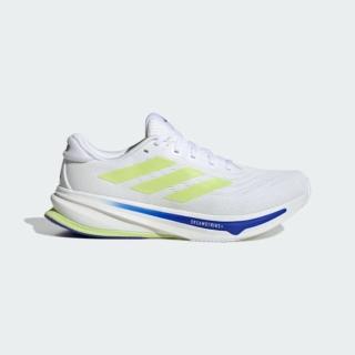 【adidas 愛迪達】慢跑鞋 男鞋 運動鞋 緩震 SUPERNOVA RISE 2 WIDE M 白藍綠 IH8712