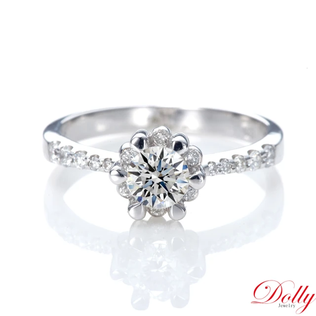 DOLLY 0.15克拉 F/VS2 完美車工18K金鑽石項