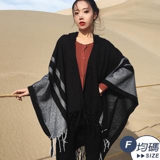 【ONEY 歐妮】現貨 韓潮披風式鬥蓬外套※(保暖披肩/售完不補)