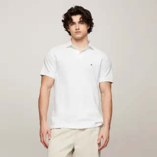 【TOMMY HILFIGER】官方旗艦館 彈力標準版型 Polo 衫_白色