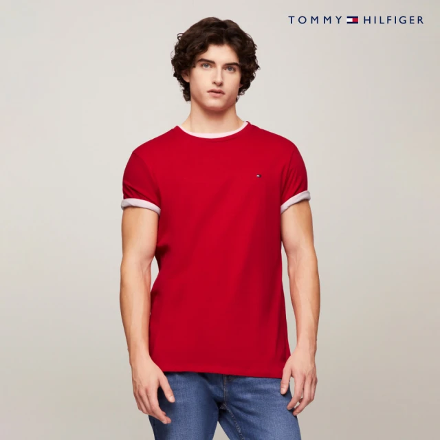 Tommy Hilfiger 官方旗艦館 標誌印花圓領 T 