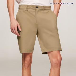 【Tommy Hilfiger】官方旗艦館 舒適彈性 Brookyln 短褲 棕色