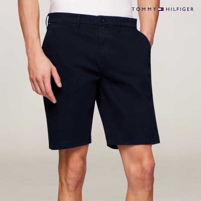 【Tommy Hilfiger】官方旗艦館 舒適彈性 Brookyln 短褲_藍色