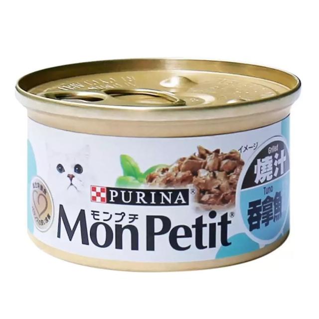 【MonPetit 貓倍麗】香烤鮮鮪主食罐 85公克 X 24入(1箱)