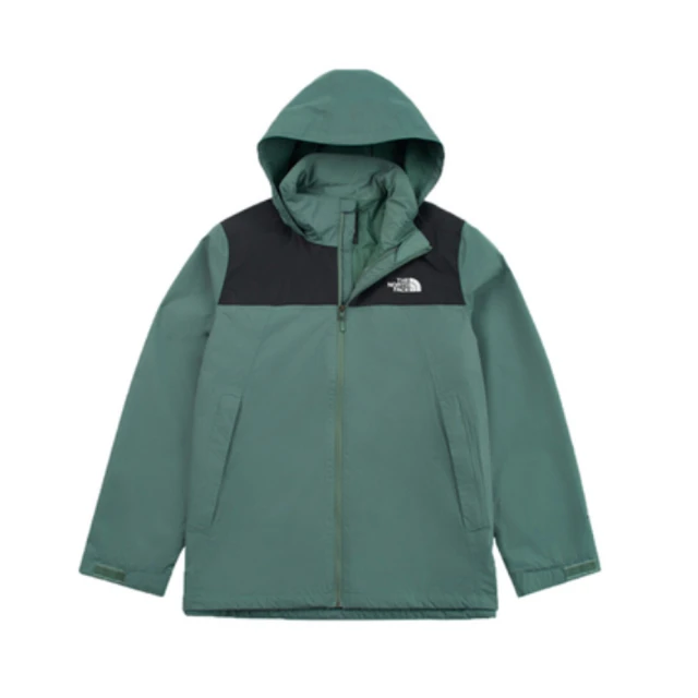 The North Face 北臉 外套 男 運動連帽外套 刷毛 防潑水 三合一 亞規 M NEW SANGRO 綠 NF0A88FRLFW