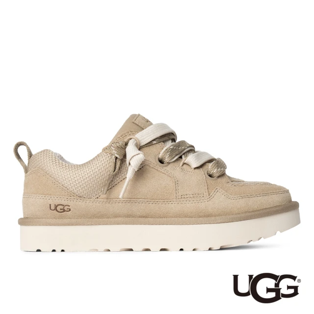 UGG 女鞋/休閒鞋/運動鞋/真皮/Lo Lowmel(卡其