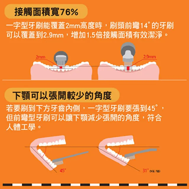 【麗奇】14°牙周對策牙刷12入箱購組(3.5mm彈力細毛顏色隨機出貨)