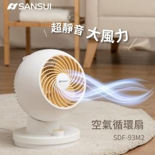 【SANSUI 山水】7吋空氣循環扇 SDF-93M2(電風扇 靜音 省電)