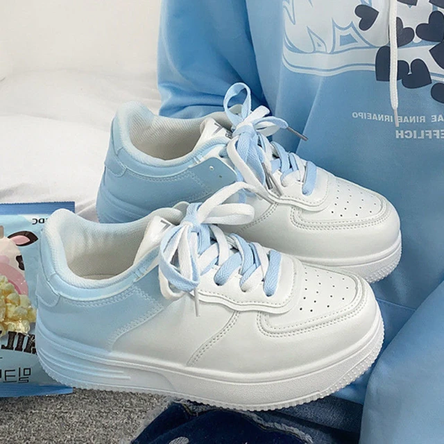 K.W.K.W. 現貨37碼韓國雜誌款酷萌女孩老爹鞋跑步鞋(共1色 阿甘鞋 厚底鞋 慢跑鞋 休閒鞋)