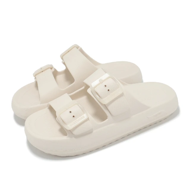 SKECHERS 拖鞋 Arch Fit Horizon-H SKECHERS 拖鞋 Arch Fit Horizon-Heatwave 女鞋 米白 雙帶 防水 支撐 涼拖鞋(111645-NAT)
