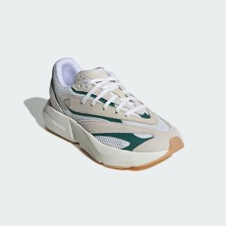 【adidas 愛迪達】LIGHTBLAZE 復古 慢跑鞋 男女款 灰綠色 運動(JH6961)