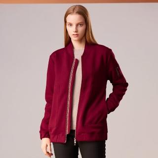 【ST.MALO】超導美學石墨烯桂冠彎領精品蓄暖外套-2257WJ(酒紅色/栗子棕/深咖啡)