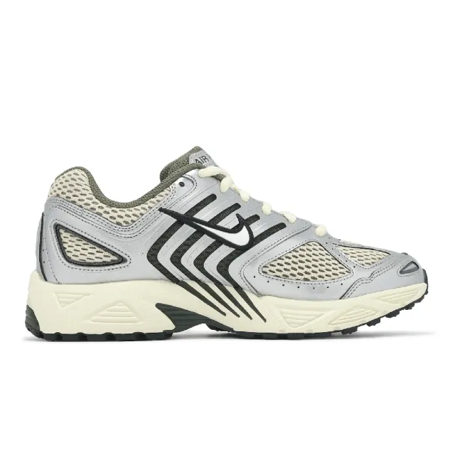 【NIKE 耐吉】休閒鞋 Air Peg 2K5 男鞋 銀 沙色 復古 氣墊 緩震 運動鞋(HV5748-234)