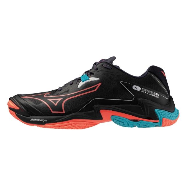 MIZUNO 美津濃 排球鞋 男鞋 女鞋 運動鞋 黑綠紅 LIGHTNING V1GA240006