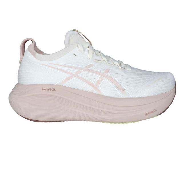 【asics 亞瑟士】GEL-NIMBUS 27 女慢跑鞋-慢跑 運動 休閒(1012B753-102)