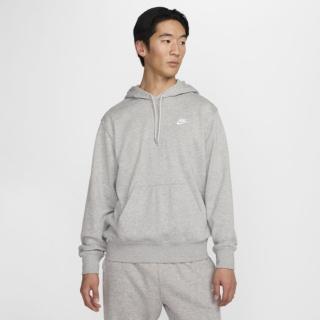 【NIKE 耐吉】長袖上衣 男 帽T AS M NK CLUB FT PO HOODIE 灰 FN3867-063