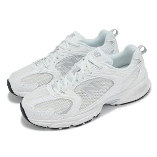 【NEW BALANCE】休閒鞋 530 男鞋 女鞋 白 珍珠灰 拼接 緩衝 復古跑鞋 情侶鞋 NB(U530CSE-D)