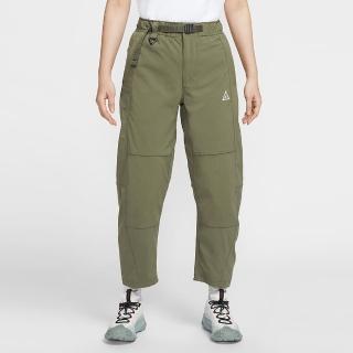 【NIKE 耐吉】長褲 女 運動褲 休閒褲 防潑水 AS W ACG UV RPL HIKE PANT 綠 HJ0244-222