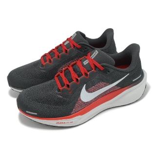 【NIKE 耐吉】慢跑鞋 Air Zoom Pegasus 41 寬楦 男鞋 黑 紅 小飛馬 運動鞋(FN4932-005)
