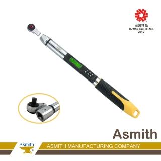 【Asmith 鐵匠牌】6~60Nm四分頭 換頭處14*18mm WI-60-3 電子式數顯扭力板手(換頭型-數位扭力扳手)