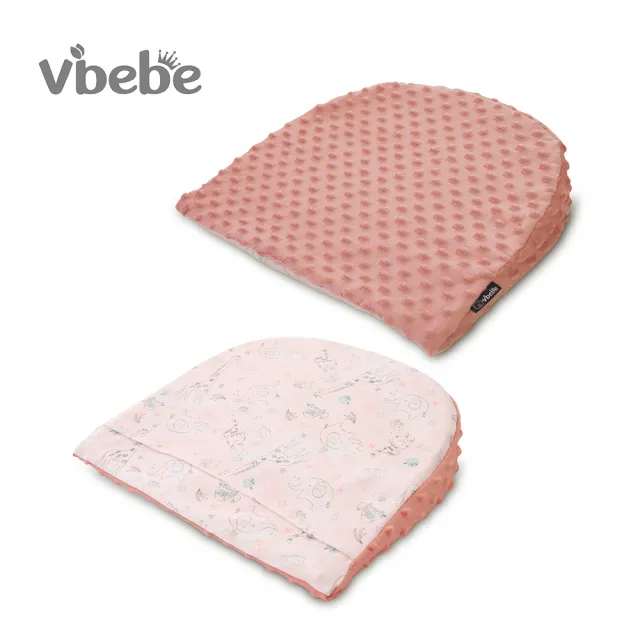 【Vibebe】多功能天然乳膠斜背枕(嬰幼兒仰躺支撐枕 孕婦側睡托枕 三角靠枕 人體工學枕 嬰兒枕 寢具)