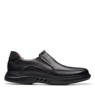 【Clarks】男鞋 Un Briley Step 樂活百搭正裝休閒套入鞋 休閒鞋 皮鞋(CLM79984C)