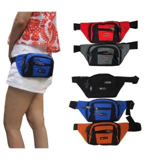【SNOW.bagshop】腰包超小容量主袋+外袋共四層輕巧工具包(隨身運動腰包防水尼龍布材質全齡男女適用)
