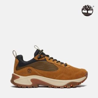 【Timberland 官方旗艦】男款棕色防水中筒健行鞋(A6DWJES4)
