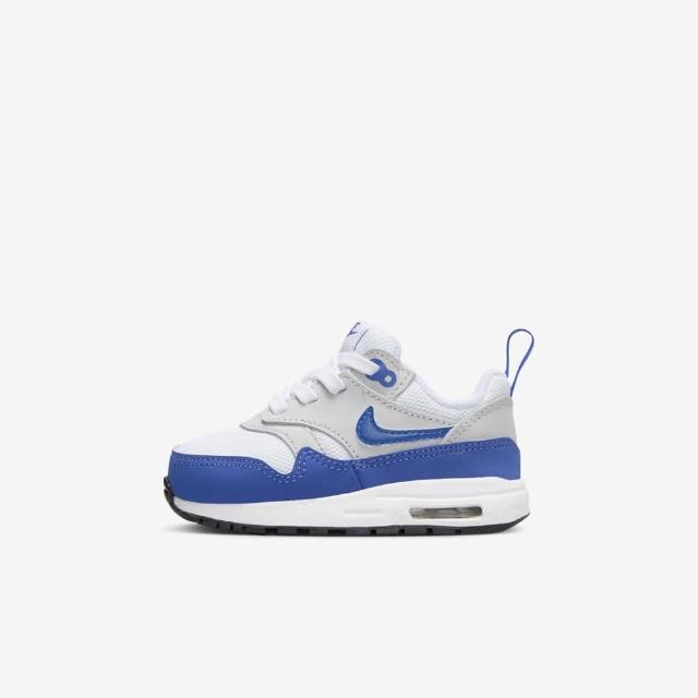 【NIKE 耐吉】Air Max 1 Easyon TD 小童 運動休閒鞋 舒適 百搭 白 藍(DZ3309-104)