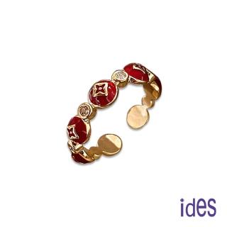 【ides 愛蒂思】輕珠寶時尚設計開運系列戒指/財源滾滾
