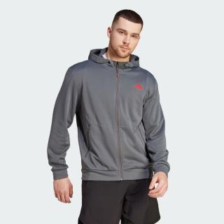 【adidas 愛迪達】ESSENTIALS 連帽外套 男 IJ9619