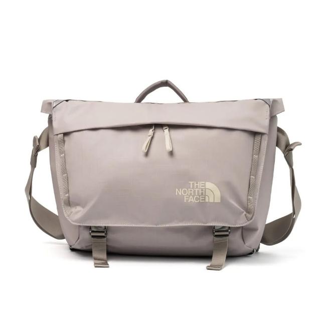 【The North Face】北臉 側背包 斜背包 小包 運動小包 隨身小包 防潑水 BASE CAMP VOYAGER 灰 NF0A81DP7J4