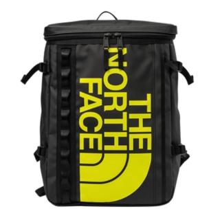 【The North Face】北臉 後揹包 運動包 書包 旅行包 大容量 雙層 防潑水 BASE CAMP FUSE 黑黃 NF0A3KVRC5W