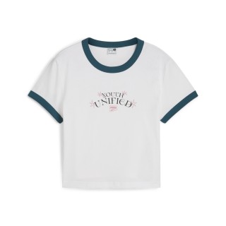【PUMA官方旗艦】流行系列Downtown寶貝短袖T恤 女性 62665402