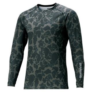 【SHIMANO】IN-061Q 長袖內搭衫 迷彩系列 SUN PROTECTION
