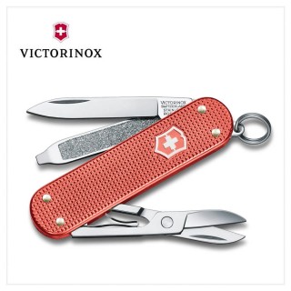 【VICTORINOX 瑞士維氏】瑞士刀 58mm 2025 限量 鋁合金 巖紅(0.6221.L25)
