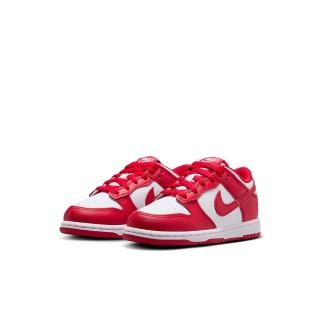 【NIKE 耐吉】運動鞋 童鞋 中童 兒童 DUNK LOW PSE 紅白 FB9108-119