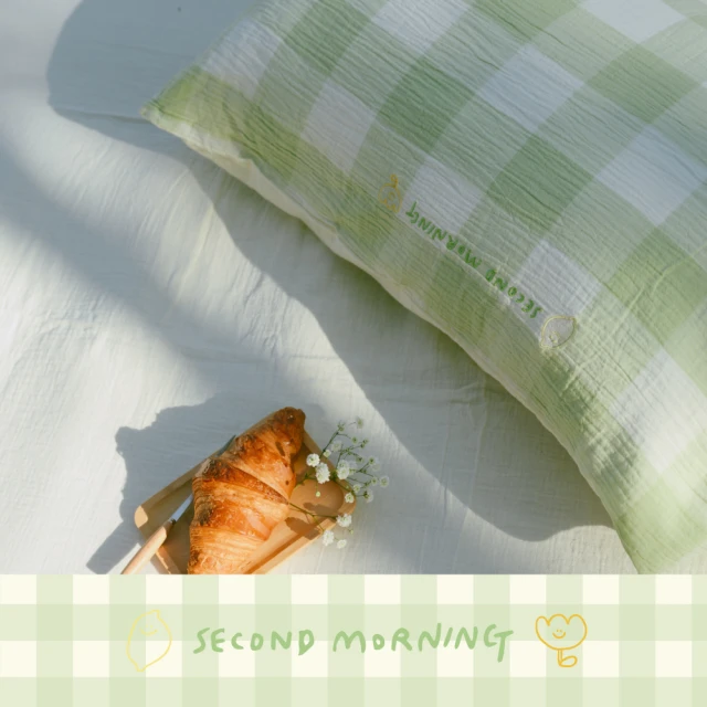 Annette 精梳純棉枕套床包組(雙人)好評推薦