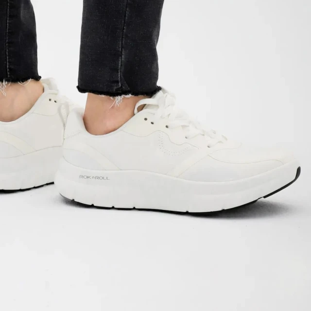 TRAQTRAQ SOLSTYCE 機能鞋 走路鞋 休閒鞋 女鞋 白色