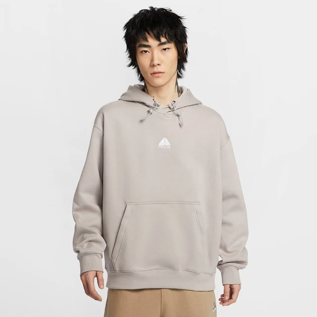 NIKE 耐吉 長袖上衣 男 女 帽T 防潑水 寬鬆版 AS