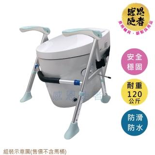 【感恩使者】馬桶扶手架 ZHCN2438 馬桶起身助力架 廁所助立架 安全扶手(行動輔具 老人 孕婦適用)