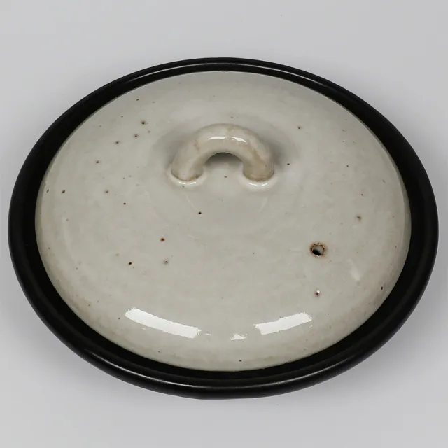 【福介商店】日本土鍋 萬古燒 象牙白 起司陶鍋(陶鍋 砂鍋 日本製陶瓷)