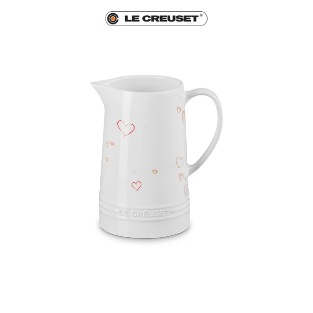 Le Creuset 瓷器甜心系列水壺1.5L(雪花白-無盒)