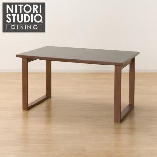 【NITORI 宜得利家居】◎陶板實木餐桌 N COLLECTION T-11U 135 MBR/GY(陶板餐桌 陶板 實木餐桌)