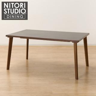 【NITORI 宜得利家居】◎陶板實木餐桌 N COLLECTION T-12 150 MBR/GY(陶板餐桌 陶板 實木餐桌)