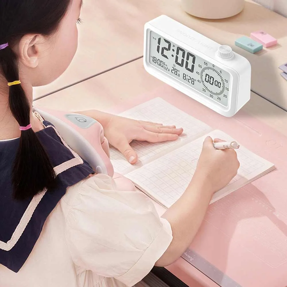 【COMET】高質感自律可視化計時器鬧鐘-長方型(兒童學習器 定時管理器 自律鬧鐘 自律定時器/2318C)