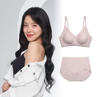 【ROSE IS A ROSE】零著感 波浪背扣款 ZBra無鋼圈內衣成套組(韓國 李多慧 代言)