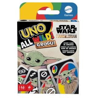 【MATTEL 美泰兒】UNO All Wild 全萬用卡牌遊戲卡 - 尤達寶寶